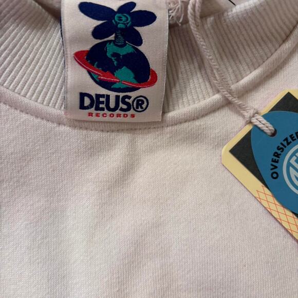 Deus records oversized fit graphic unisex - Picture 3 of 8